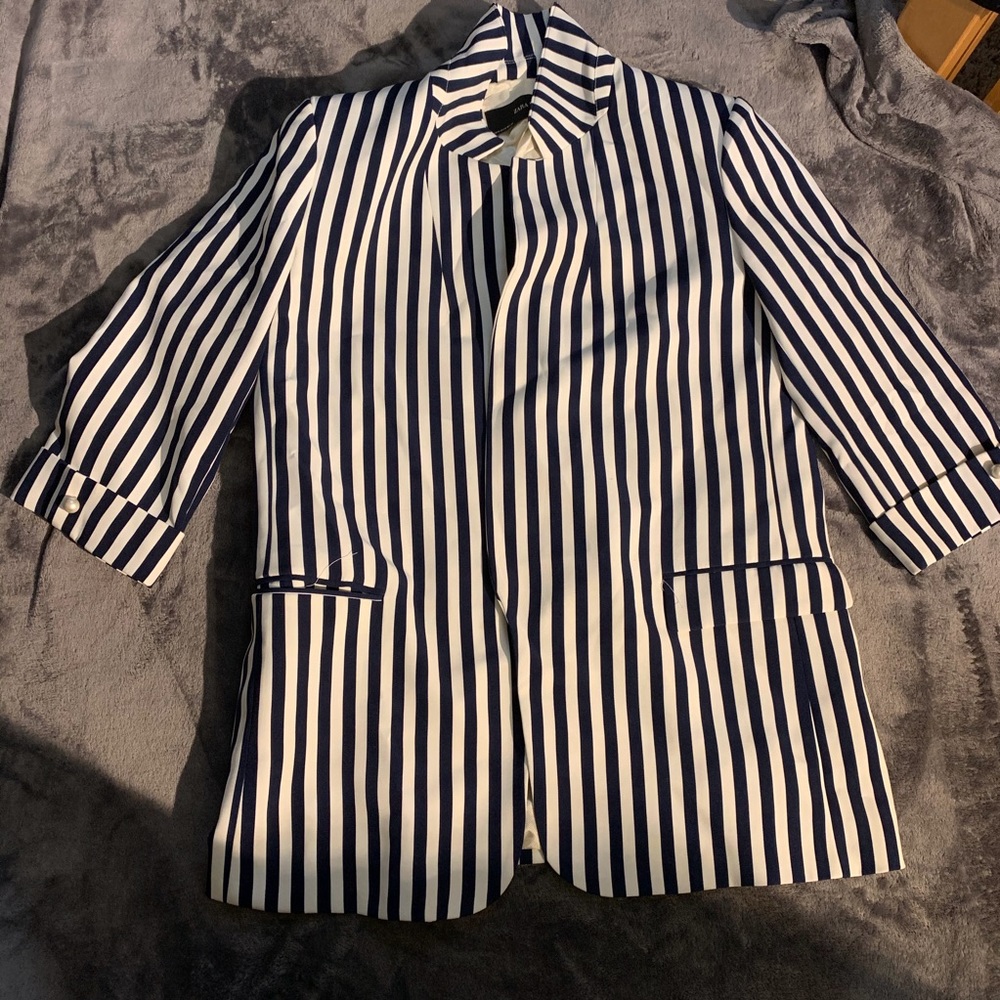 Striped Blazer